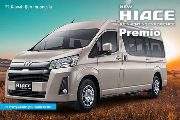 Sewa Mobil Banyuwangi Hiace Premio Murah